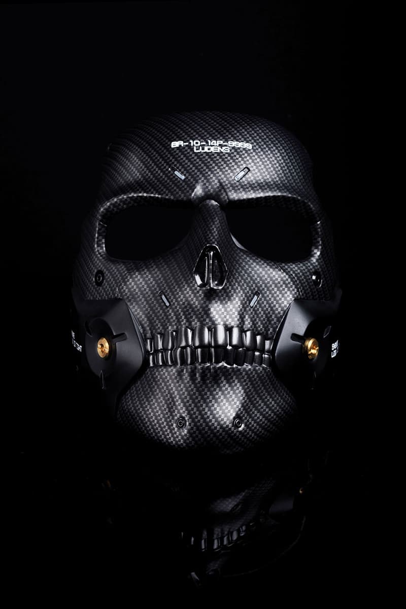 Space Ludens Collection Includes A Wearable Carbon Fiber Skull Mask And Sacoche Alongside Automatic Watch