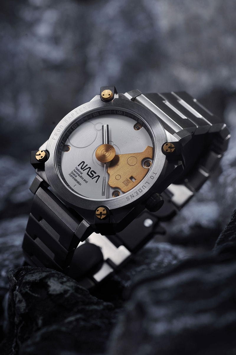 Space Ludens Collection Includes A Wearable Carbon Fiber Skull Mask And Sacoche Alongside Automatic Watch