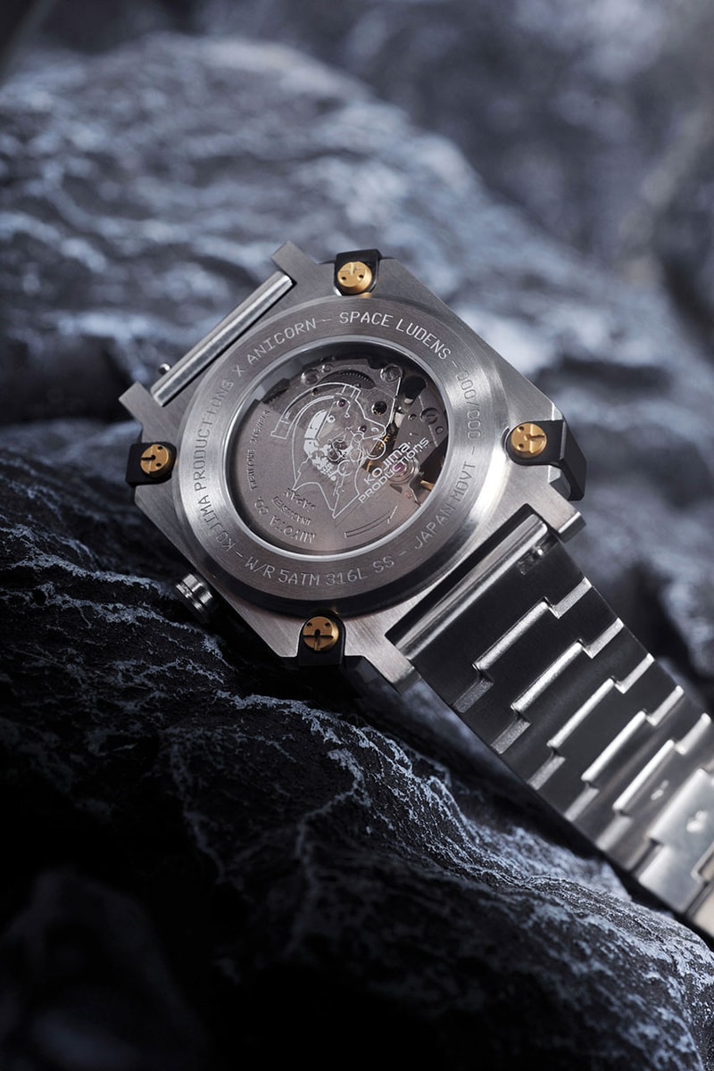 Space Ludens Collection Includes A Wearable Carbon Fiber Skull Mask And Sacoche Alongside Automatic Watch