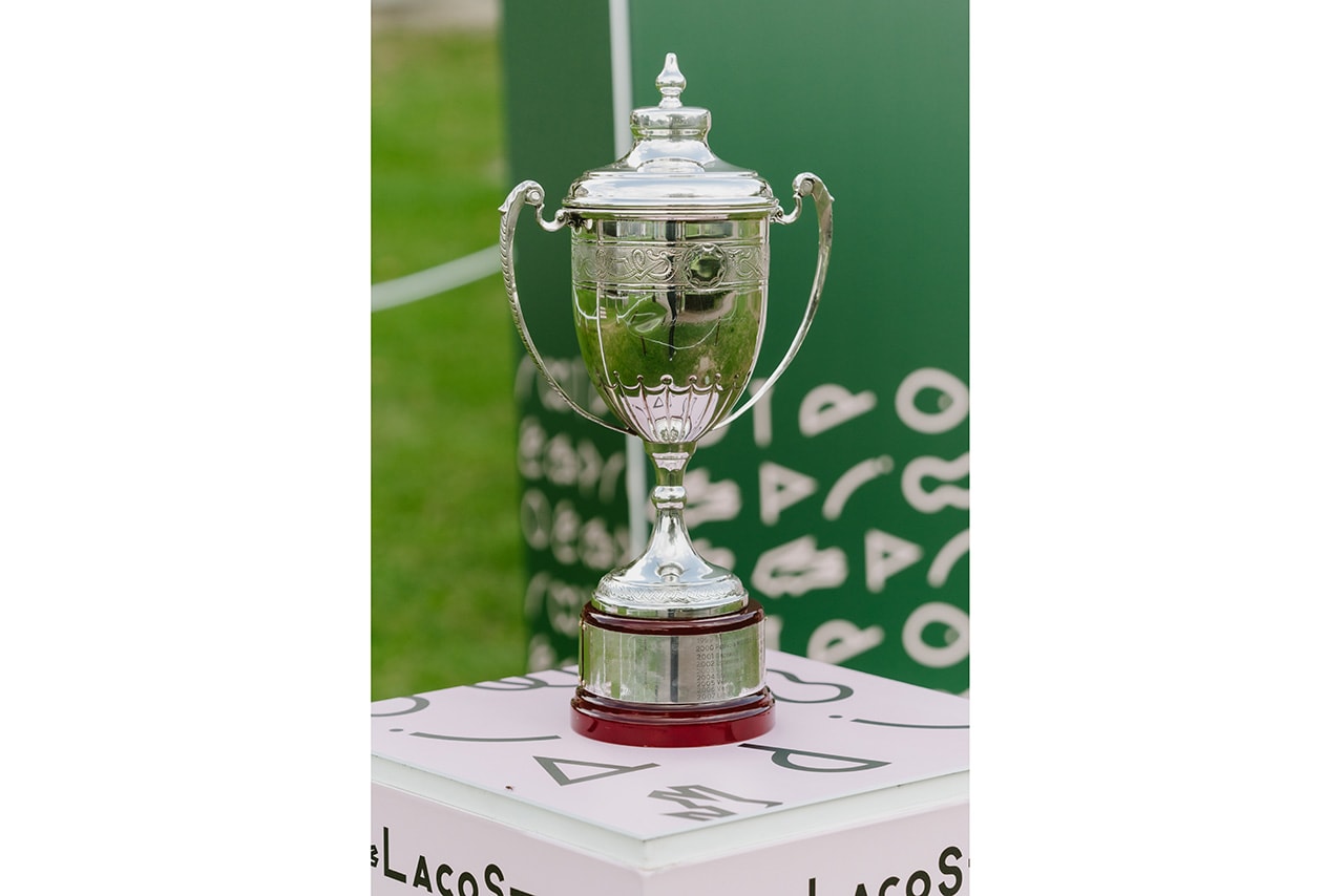 Lacoste Ladies Open de France golf tournament art europe crocodile polo shirt sculpture 