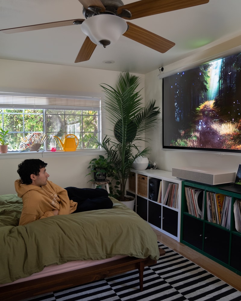 Jeremy Zucker Behind the Scenes Look With LG  gram laptop UltraWide monitor Cinebeam projector