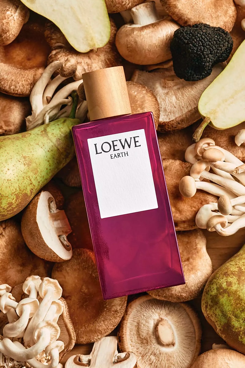 Loewe Truffle Scented Fragrance Botnaical Rainbow Earth Nuria Cruelles spherical structure mimosa violet amber ama lou release info date price