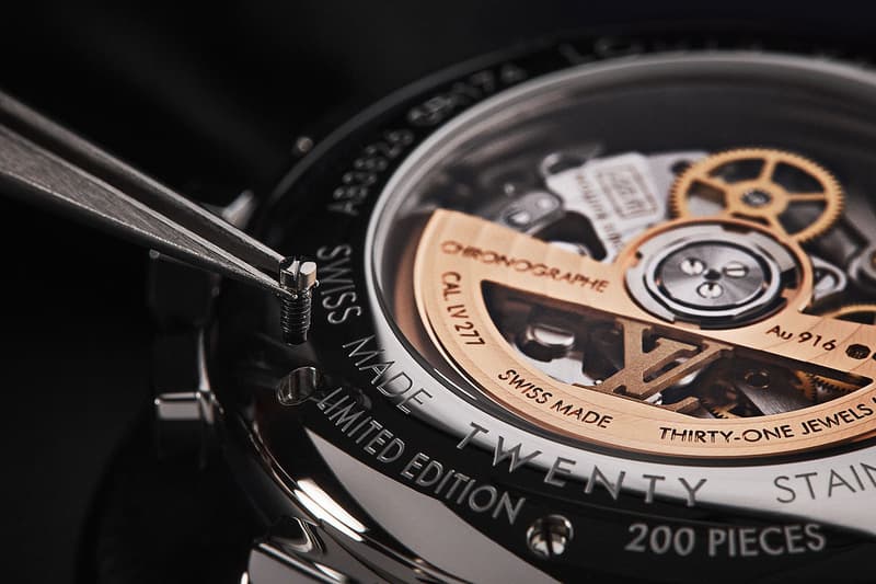 High Beat Limited Edition Chronograph Celebrates 20 Years of The Louis Vuitton Tambour