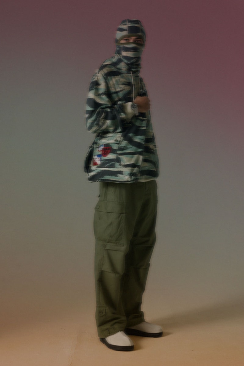 Maharishi Battle Royale Army British Army RAF Streetwear UK London Fashion Streetstyle EARSNOT Graffiti Fighter Jet Hemp Sustainable