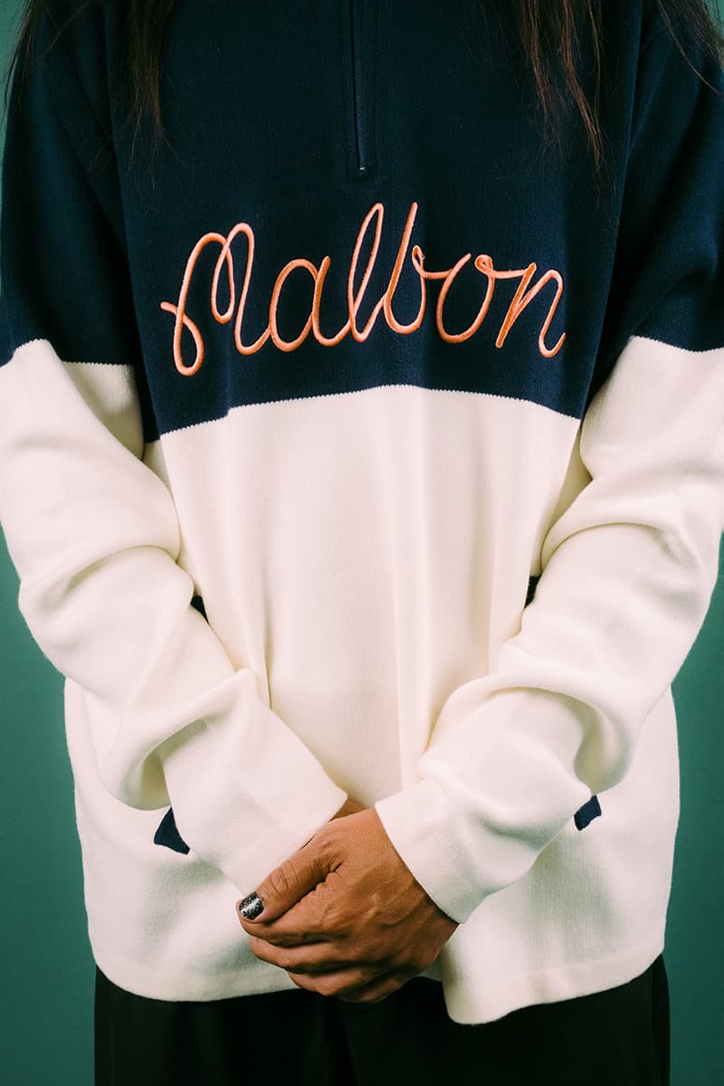 Malbon Golf Legacy Collection knit sweater polo jacket pants shorts