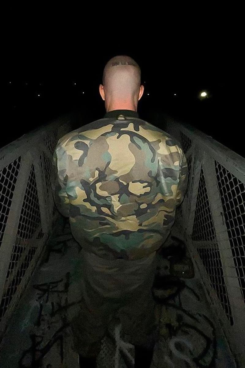 mastermind JAPAN FOSTEX GARMENTS FW22 Skull Camouflage MA-1 Bomber Jacket Release Info Date Buy Price 