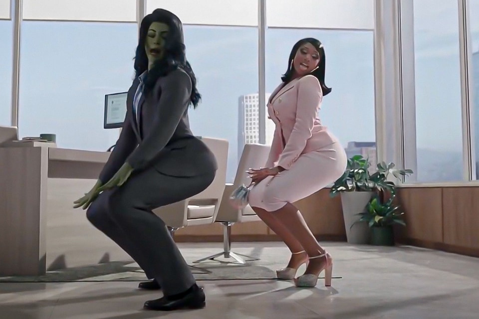 Megan Thee Stallion and She-Hulk Twerking Video Watch | Hypebeast