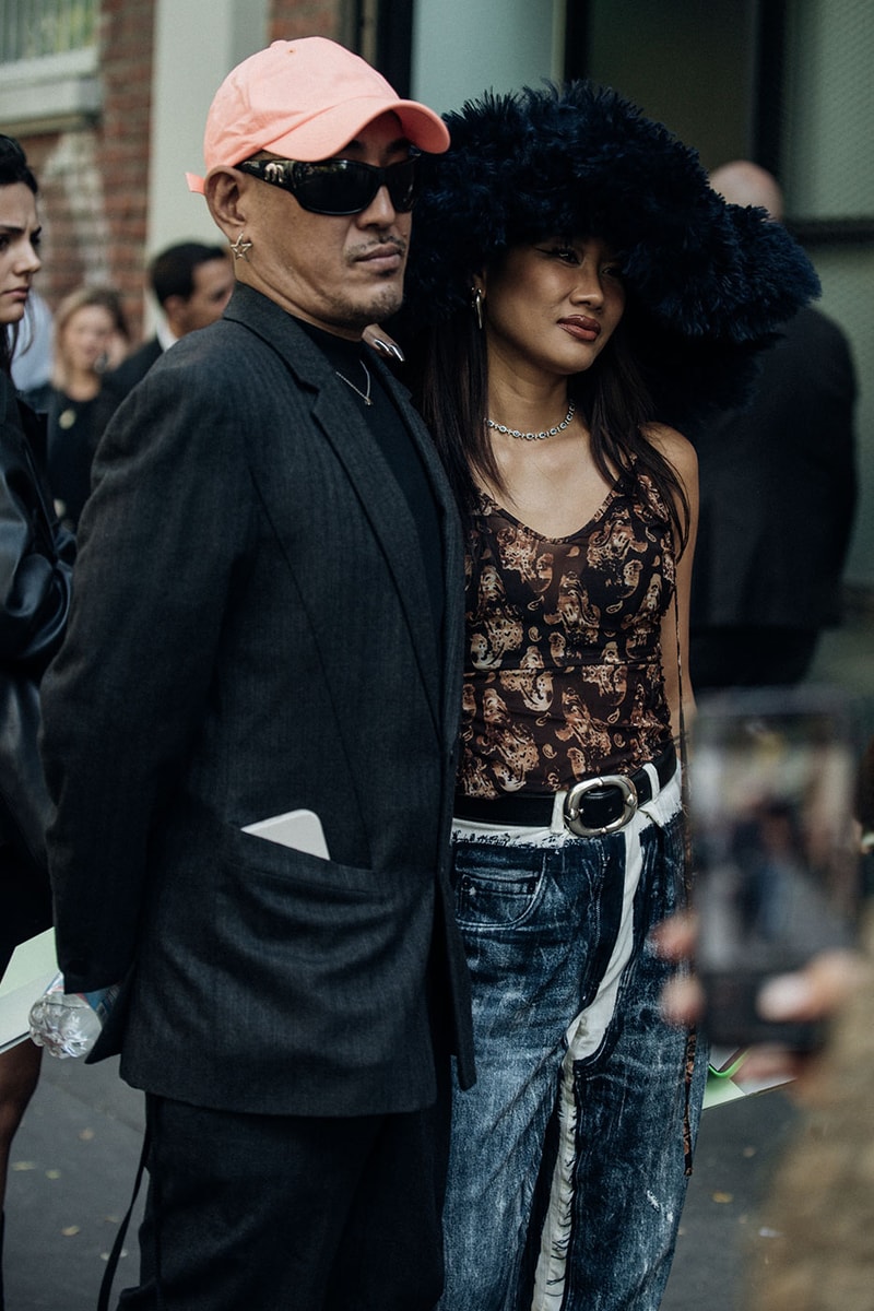 Milan Fashion Week Street Style Spring Summer 2023 SS23 prada bottega veneta jil sander diesel dolce gabanna kim kardashian
