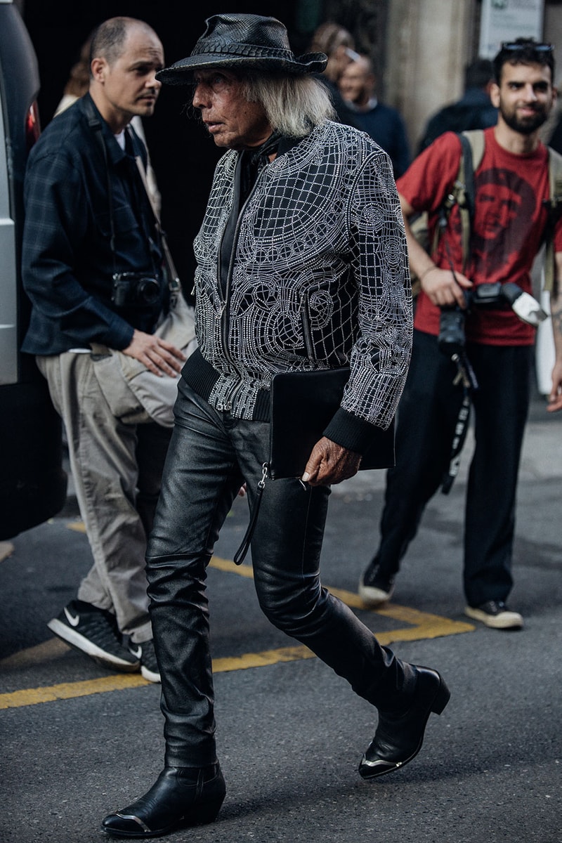 Milan Fashion Week Street Style Spring Summer 2023 SS23 prada bottega veneta jil sander diesel dolce gabanna kim kardashian