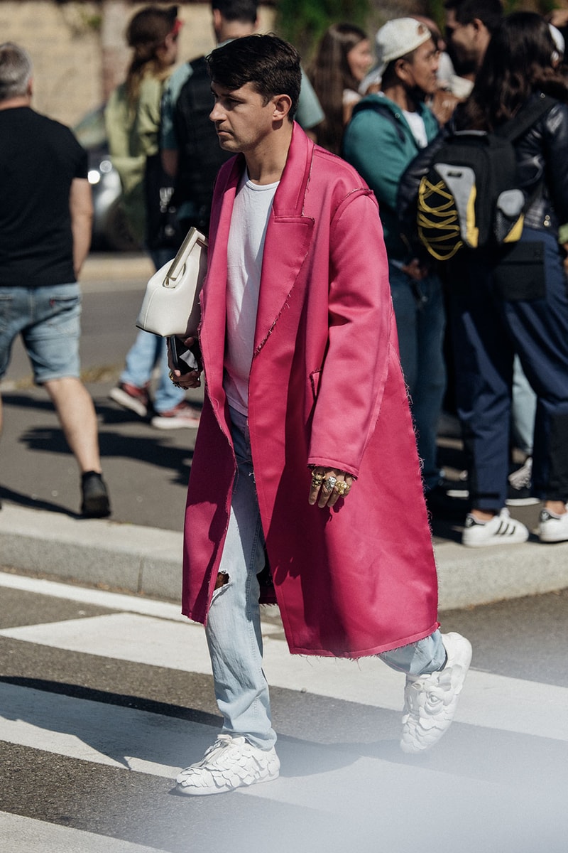 Milan Fashion Week Street Style Spring Summer 2023 SS23 prada bottega veneta jil sander diesel dolce gabanna kim kardashian