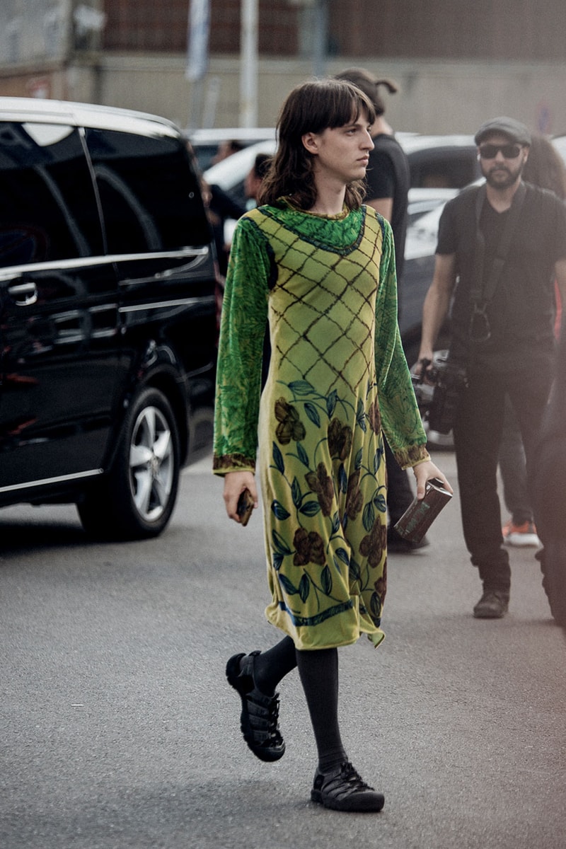 Milan Fashion Week Street Style Spring Summer 2023 SS23 prada bottega veneta jil sander diesel dolce gabanna kim kardashian