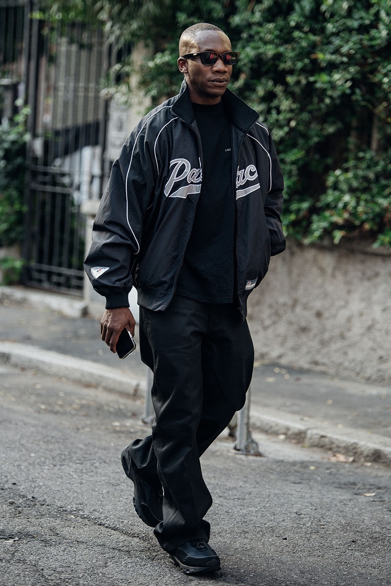 Milan Fashion Week Street Style Spring Summer 2023 SS23 prada bottega veneta jil sander diesel dolce gabanna kim kardashian