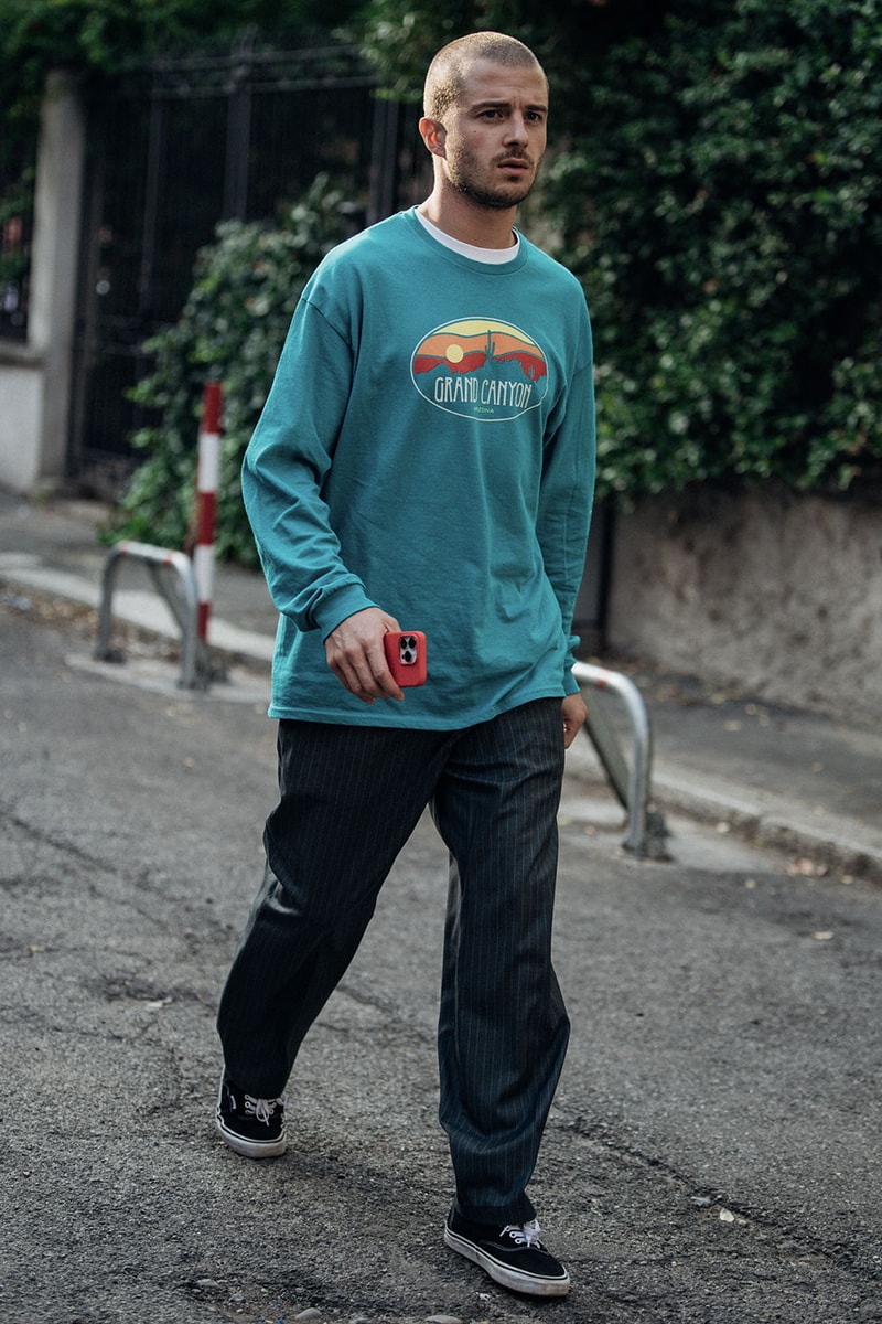 Milan Fashion Week Street Style Spring Summer 2023 SS23 prada bottega veneta jil sander diesel dolce gabanna kim kardashian