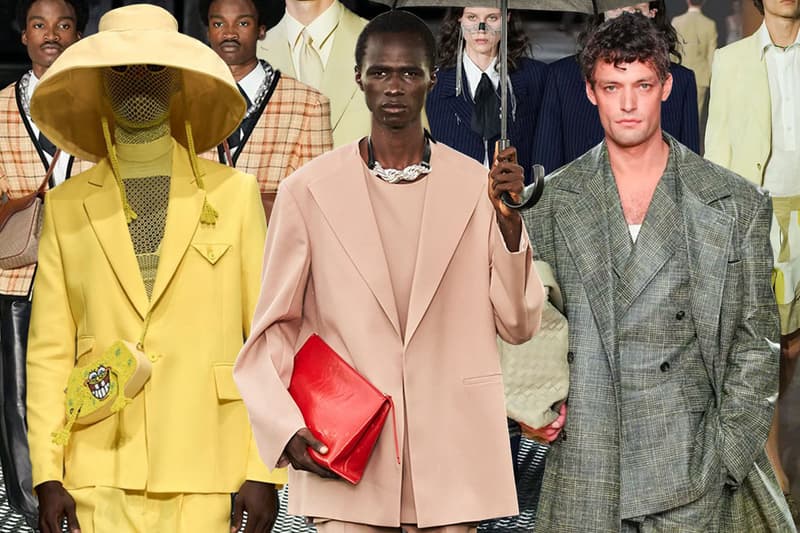 Milan Fashion Week SS23 Embraces the Return of Tailoring, Marking a Potential End to Hoodies and Sweatpants suiting jil sander bottega veneta bally rhuigi villasenor gucci gcds matthieu blazy