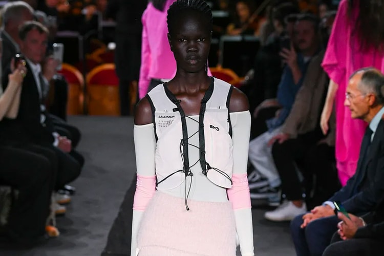 MM6 Maison Margiela dévoile sa collaboration avec Salomon lors du défilé printemps-été 2023 de la Fashion Week de Milan
