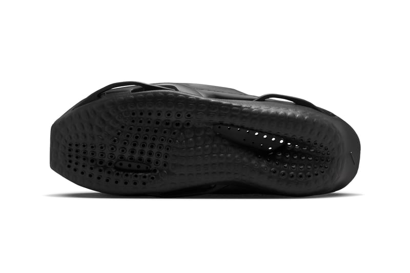 Nike x MMW 005 perforated backless slides - Black