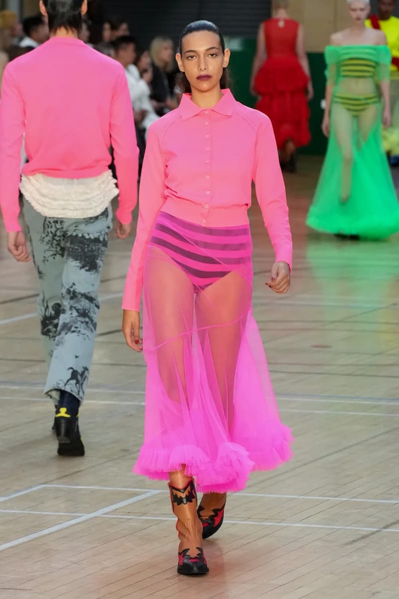 Molly Goddard London Fashion Week SS23 Spring Summer 2023 LFW Menswear Womenswear Runway 