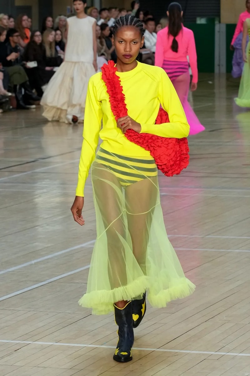molly goddard green dress Bronwyn Dress – La Garçonne main image 1