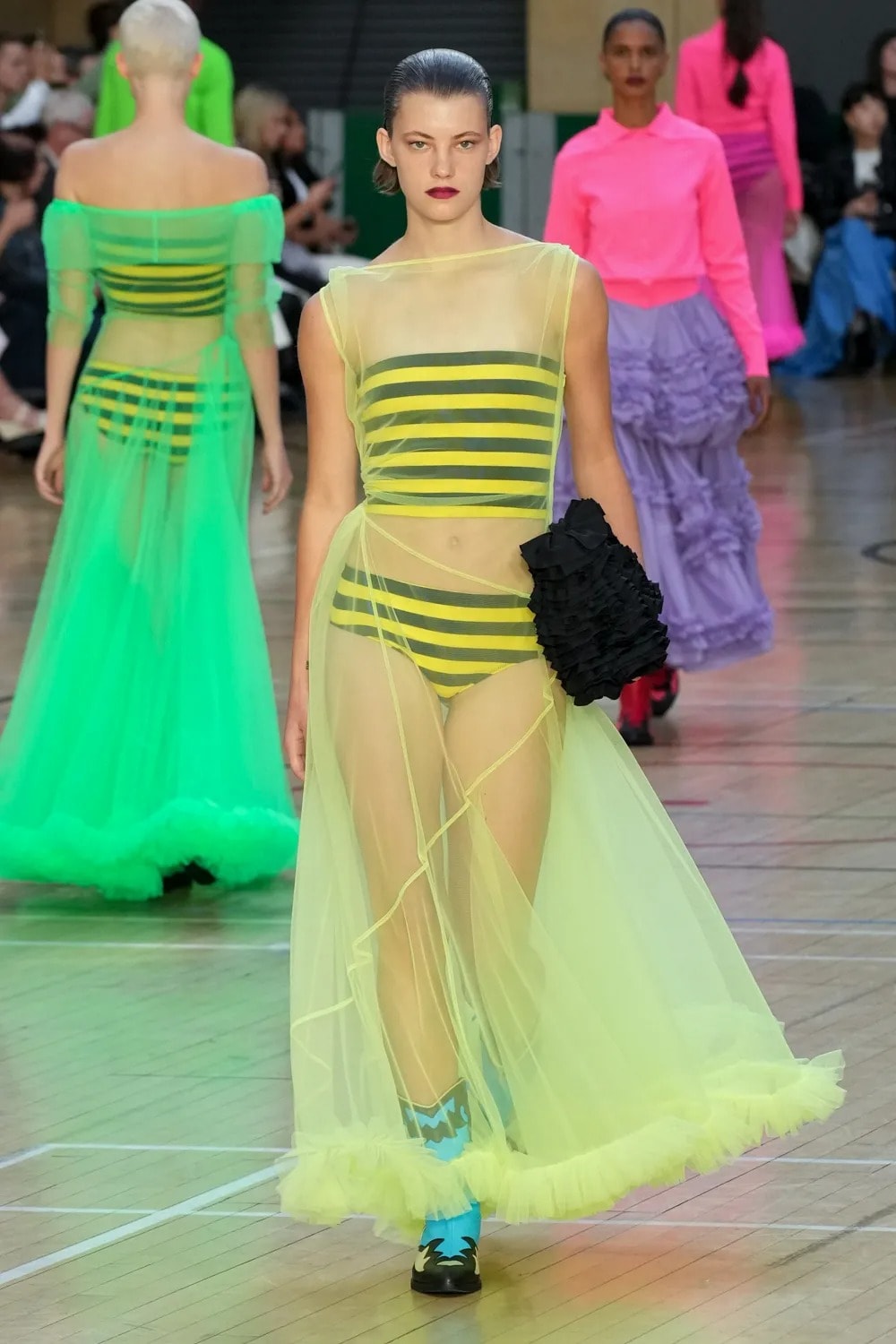 Molly Goddard London Fashion Week SS23 Spring Summer 2023 LFW Menswear Womenswear Runway 