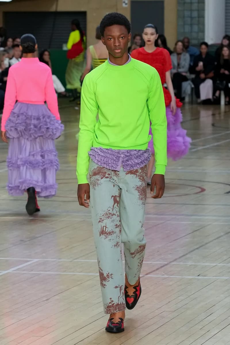 Molly Goddard London Fashion Week SS23 Spring Summer 2023 LFW Menswear Womenswear Runway 