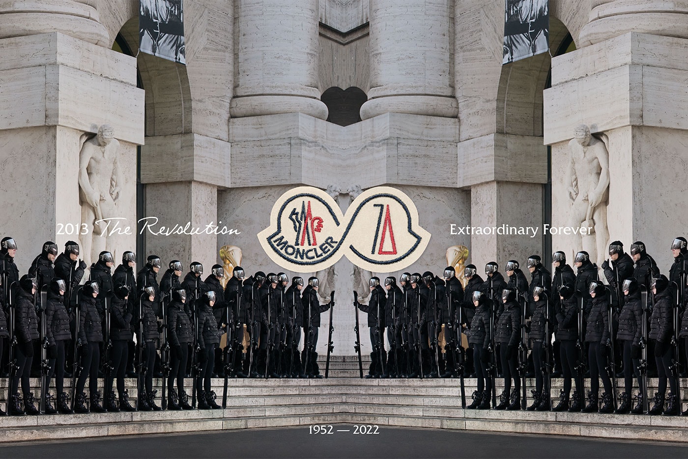 Moncler 70th Anniversary Extraordinary Forever Campaign Info Brand Heritage Down Jacket