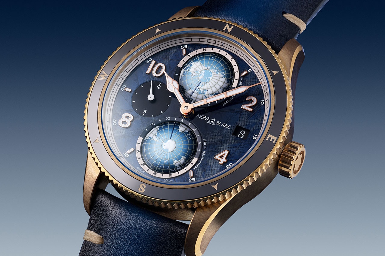 The 42mm Bronze Watch Completed An Ascent Of Montblanc On The Wrist Of Simon Messner
