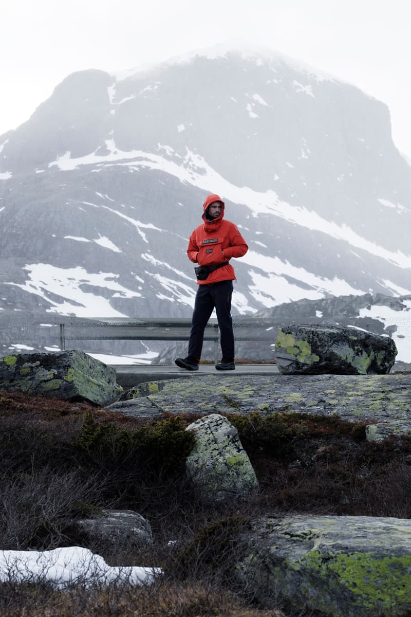 Napapijri FW22 "Be Out There" Campaign Beitostølen Norway Photogrammetry Outerwear Fall Winter 2022 Lookbooks