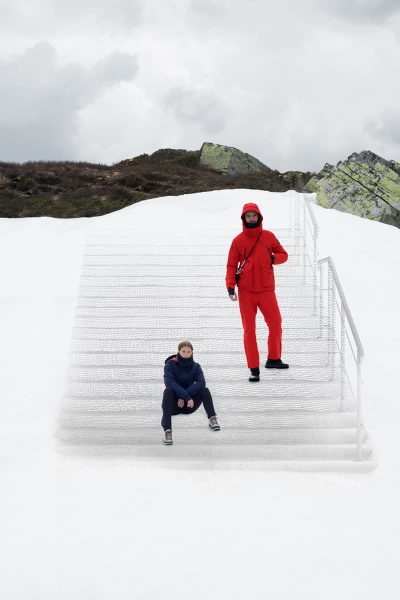 Napapijri FW22 "Be Out There" Campaign Beitostølen Norway Photogrammetry Outerwear Fall Winter 2022 Lookbooks