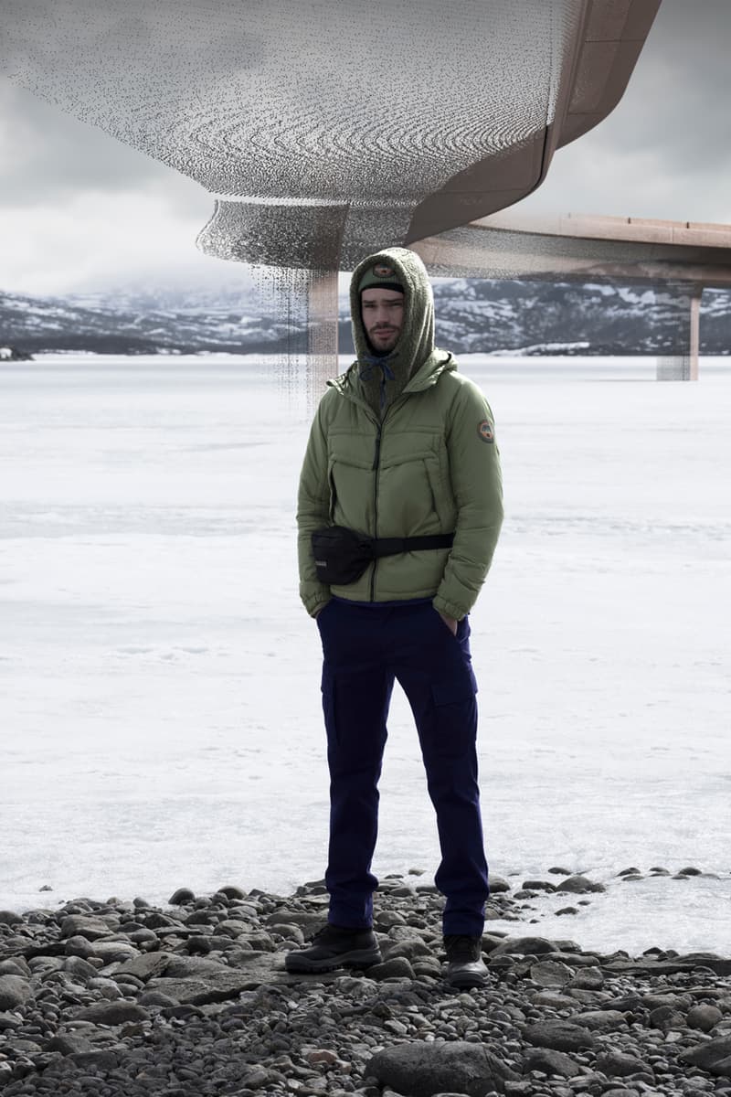 Napapijri FW22 "Be Out There" Campaign Beitostølen Norway Photogrammetry Outerwear Fall Winter 2022 Lookbooks