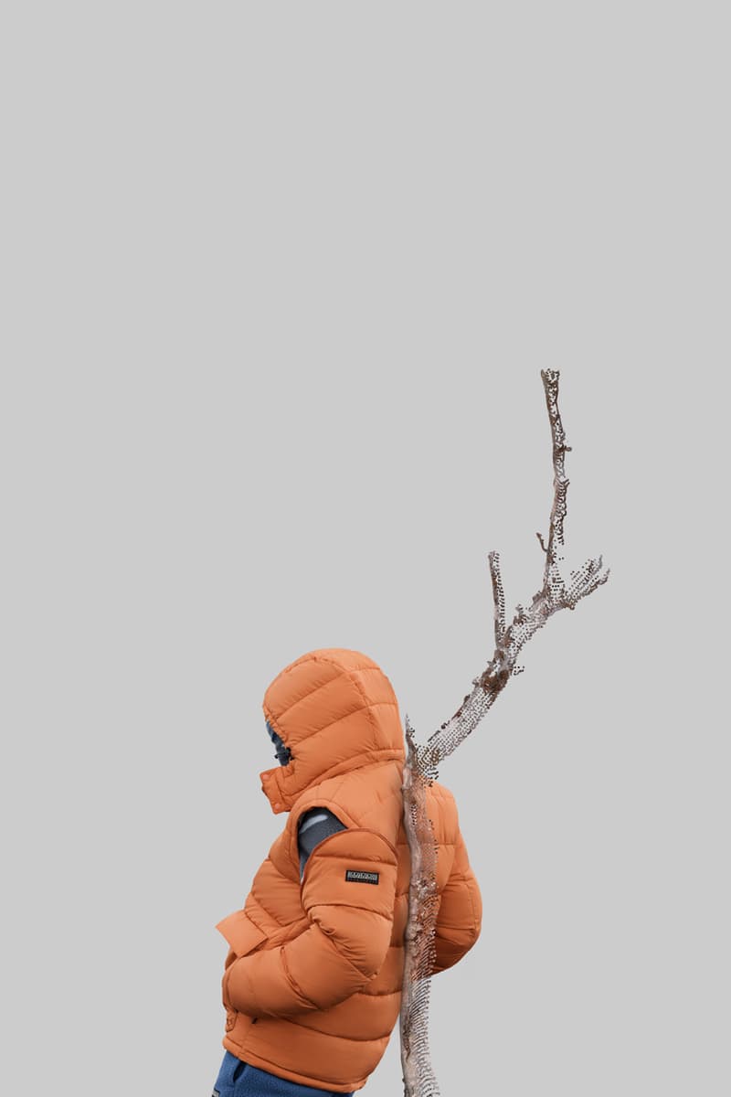 Napapijri FW22 "Be Out There" Campaign Beitostølen Norway Photogrammetry Outerwear Fall Winter 2022 Lookbooks