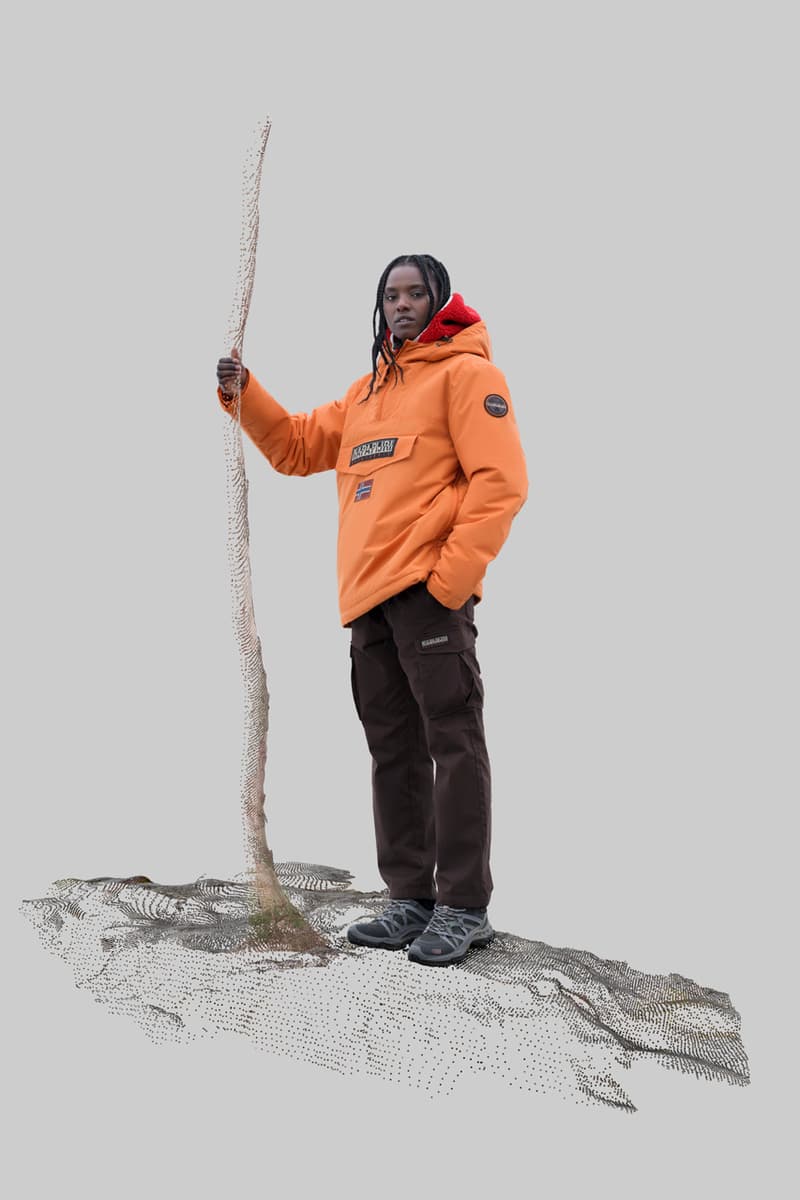 Napapijri FW22 "Be Out There" Campaign Beitostølen Norway Photogrammetry Outerwear Fall Winter 2022 Lookbooks