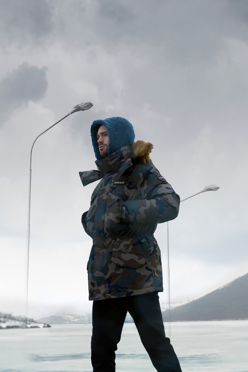 Napapijri FW22 "Be Out There" Campaign Beitostølen Norway Photogrammetry Outerwear Fall Winter 2022 Lookbooks