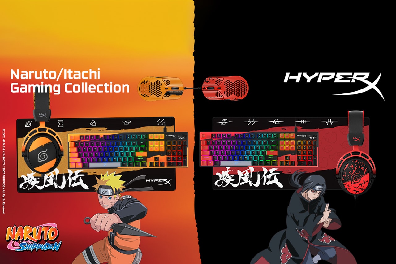 Naruto Shippuden HyperX Gaming Collection Release Date announcement trailer video 