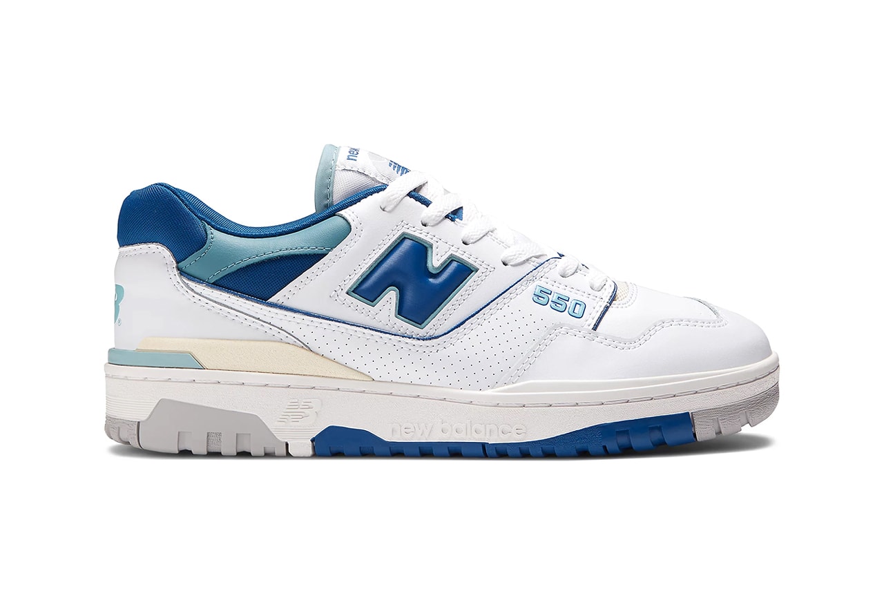New Balance 550 Argon Blue Cream Release Info date store list buying guide photos price