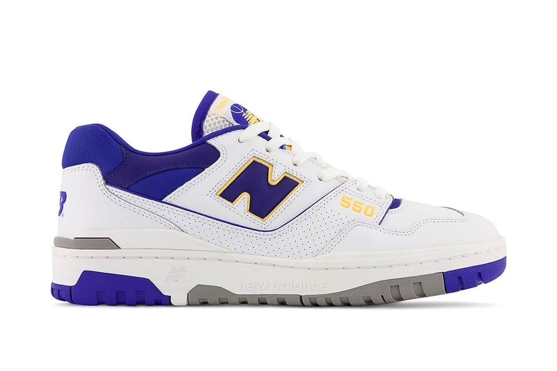 Lakers-Friendly New Balance 550 Pack Receives Release Date