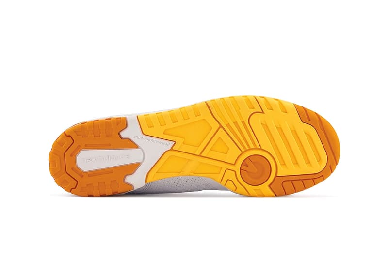 New Balance 550 los angeles lakers pack october 5 gold purple mesh leather gray yellow orange release info date price