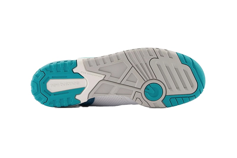 New Balance 550 "Teal/Purple/Pink" Release Info pastel sneakers hype footwear
