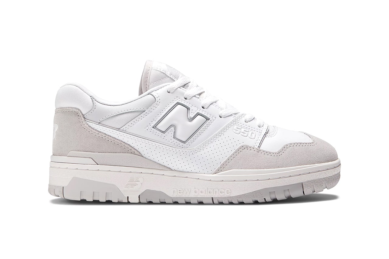 New Balance 550 White Gray Release Info date store list buying guide photos price