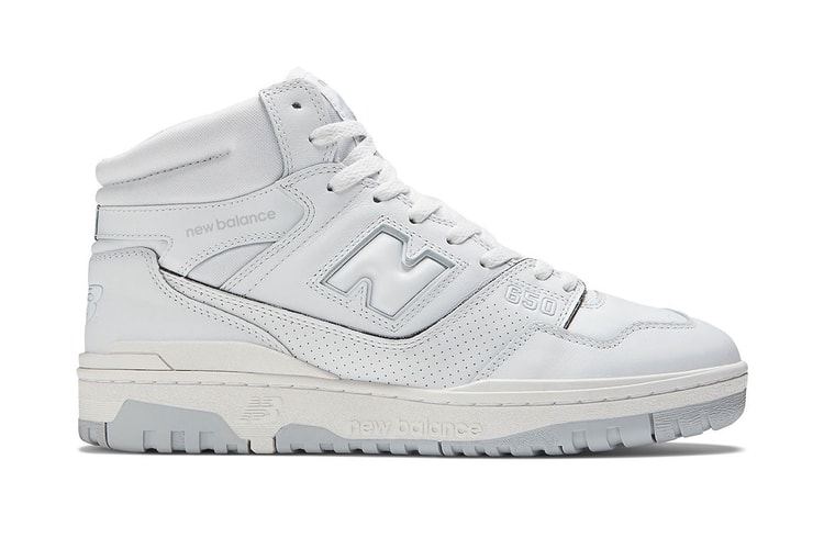 New Balance Unveils Two New 650 Colorways in "Triple White" and "White/Green"