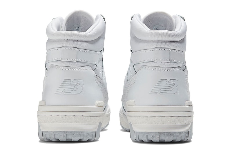 New Balance Unveils Two New 650 Colorways in "Triple White" and "White/Green" BB650RWG BB650RWW high tops 550s basketball shoes 