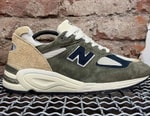 New Balance 990v2 MADE in USA Gets Styled With Olive and Beige Suede Uppers