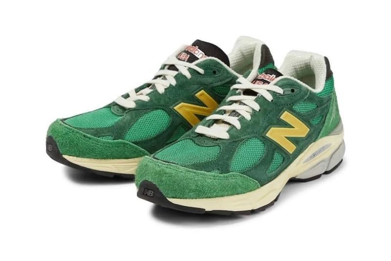 New Balance 990v3 Green Yellow M990GG3 Release Date |
