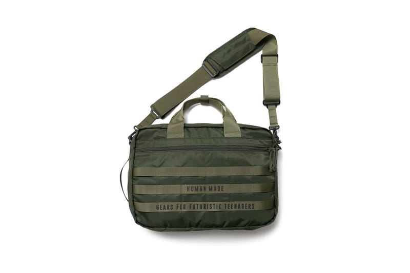 human made military waist bag