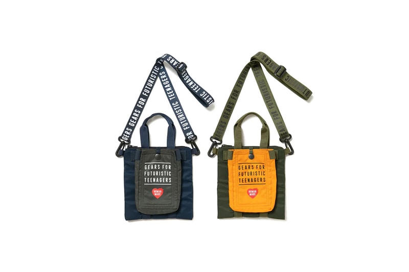 human made military bag collection season 24 september 24 8 bag types large shoulder backpack helmet pouch card case caribiner release info