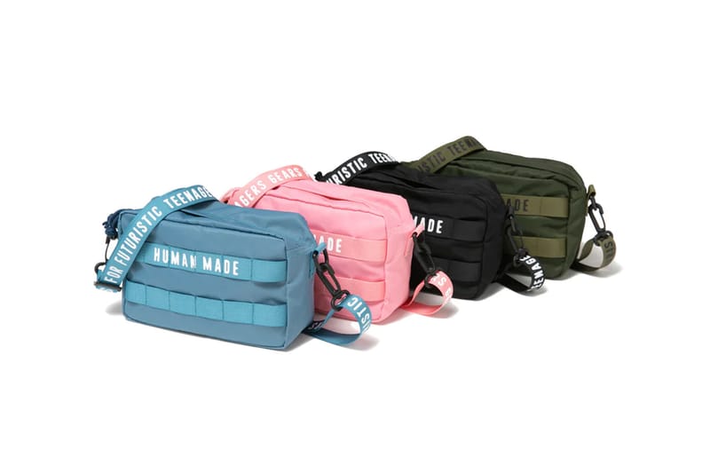 human made military waist bag
