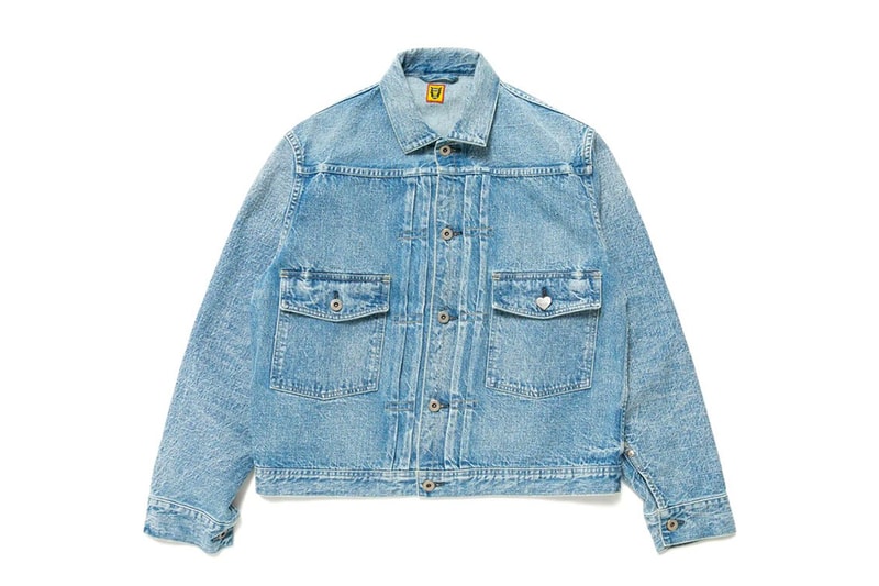 NIGO Releases Second Drop of HUMAN MADE "STORM COWBOY DENIM Collection classic vintage jeans jacket oversized japanese uniqlo kenzo worn selvedge slim straight leg