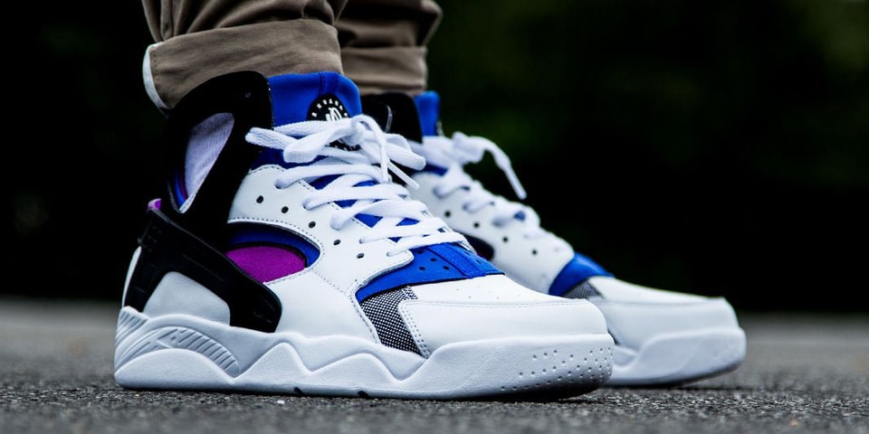 Nike air flight huarache womens blue Clearance
