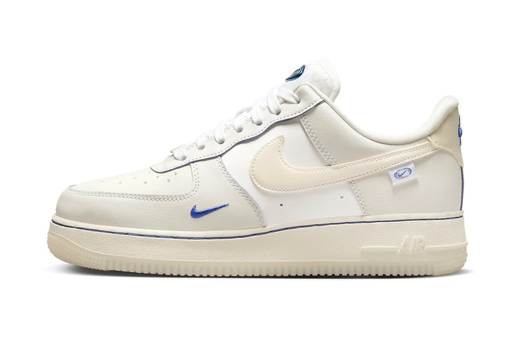 This Nike Air Force 1 Low Is Dressed in a Bone Colorway and Detailed With Global Motifs