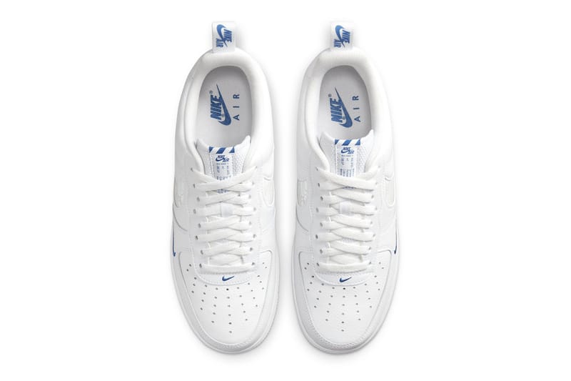white air force reflective tick
