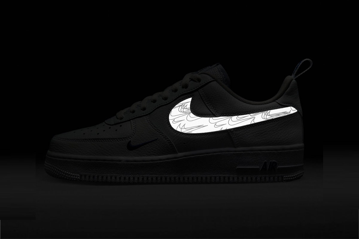 Nike Air Force 1 Low Reflective Swoosh FB8971-100